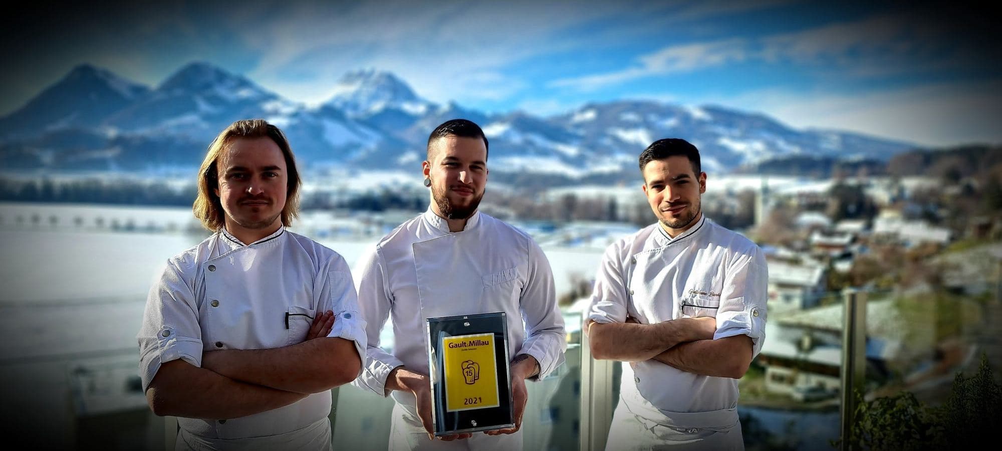 La brigade des Montagnards devant les Préalpes